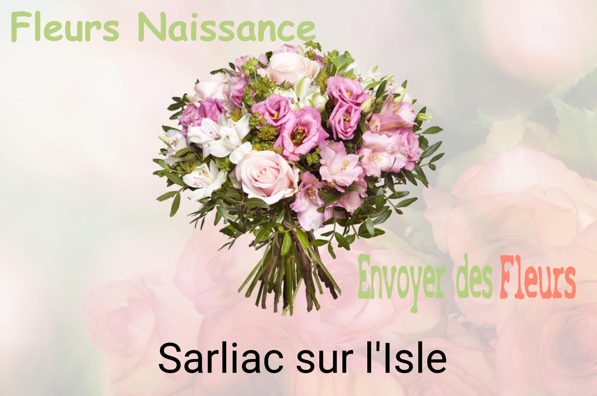 Bouquet de fleurs de naissance livré à Sarliac-sur-l'Isle