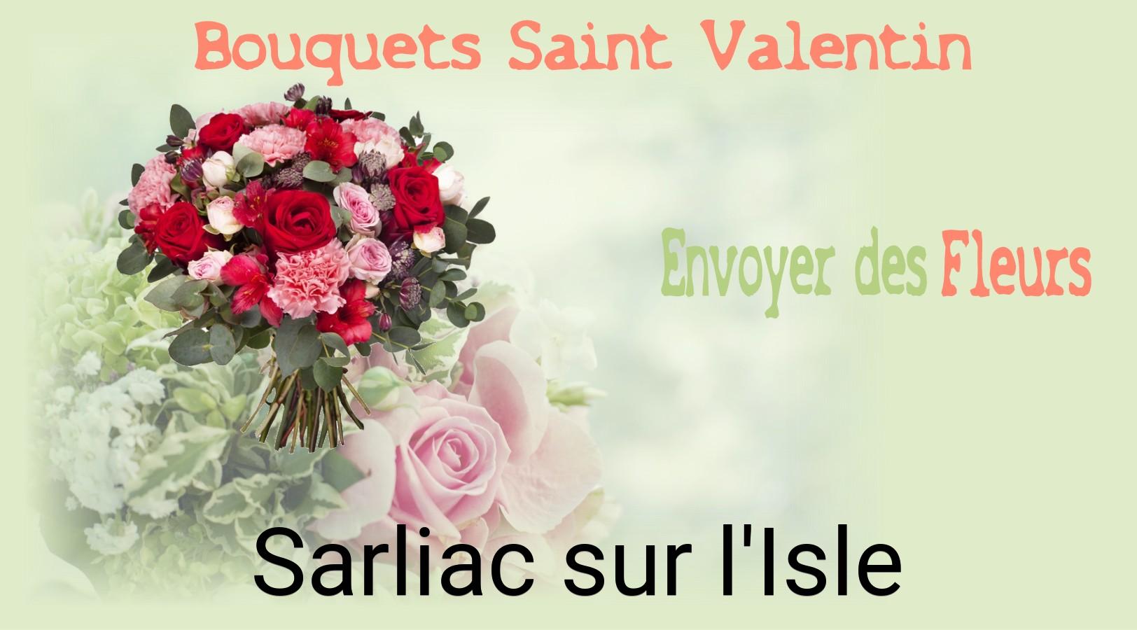 Roses de Saint-Valentin livrées à Sarliac-sur-l'Isle
